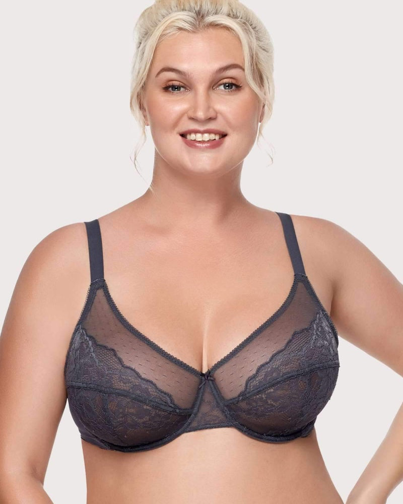 Full Coverage Lace Minimizer Bra