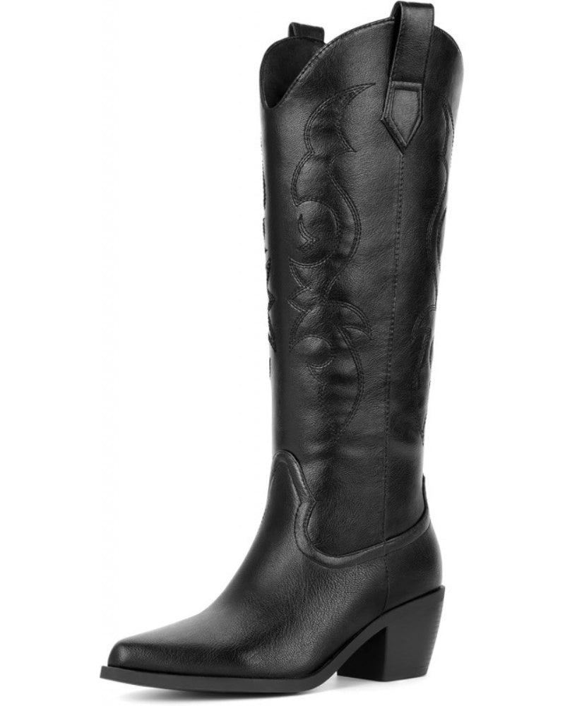 Women's Wide Calf Western Cowboy Boots