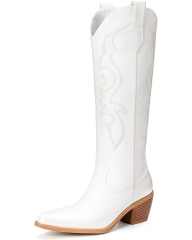 Women's Wide Calf Western Cowboy Boots