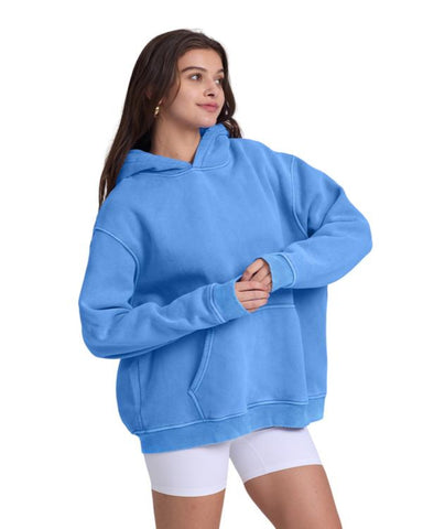 Unisex Casual Oversized Acid Wash tops Hoodie Pullover