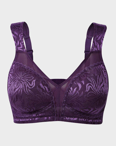 Full Coverage Wire-Free Minimizer Bra