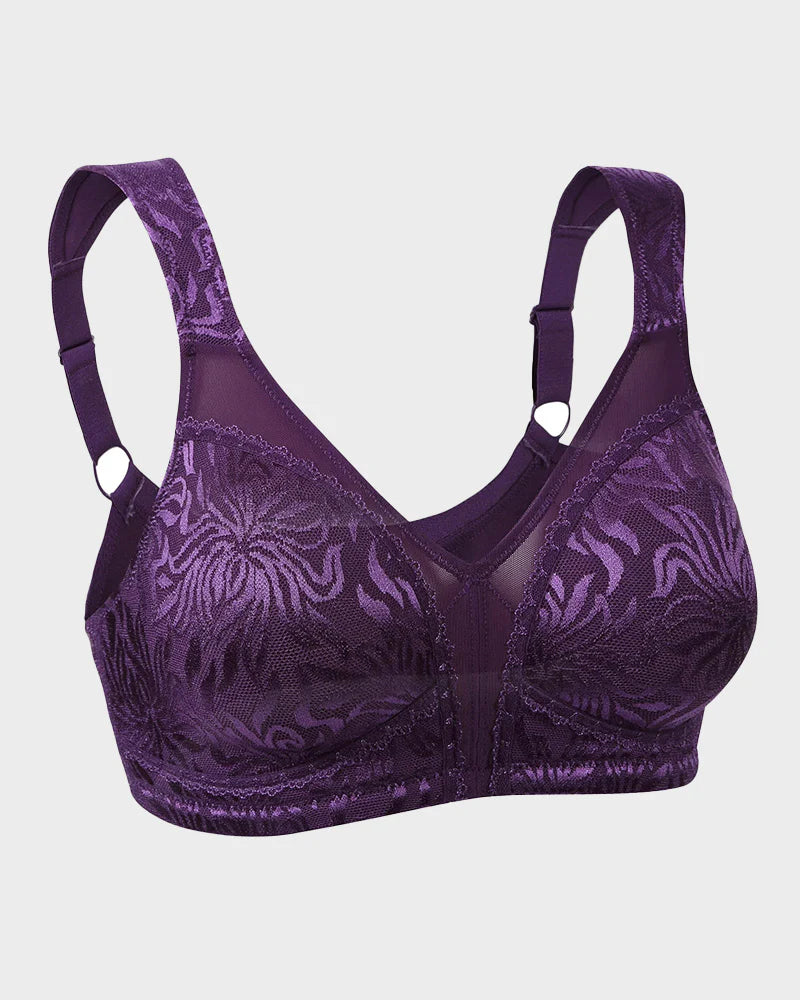 Full Coverage Wire-Free Minimizer Bra