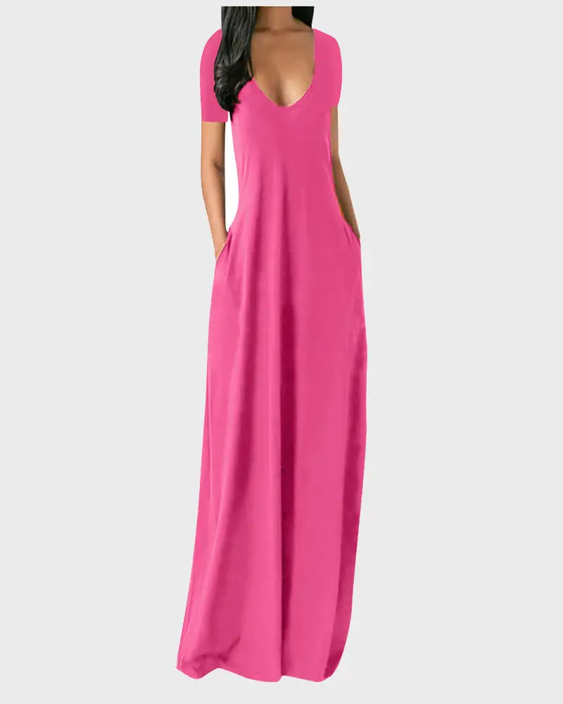Long Pocket Lounge Dress