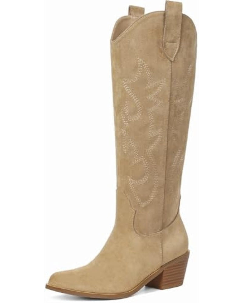 Women's Wide Calf Western Cowboy Boots